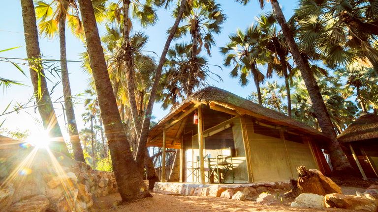 Omarunga Epupa-Falls Camp Gondwana Collection Namibia Twin Tented Chalet
