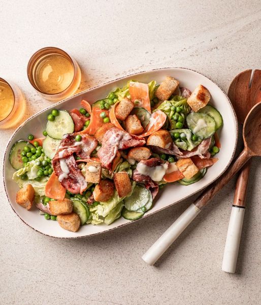 Photo of Dreamy Pea & Bacon Salad