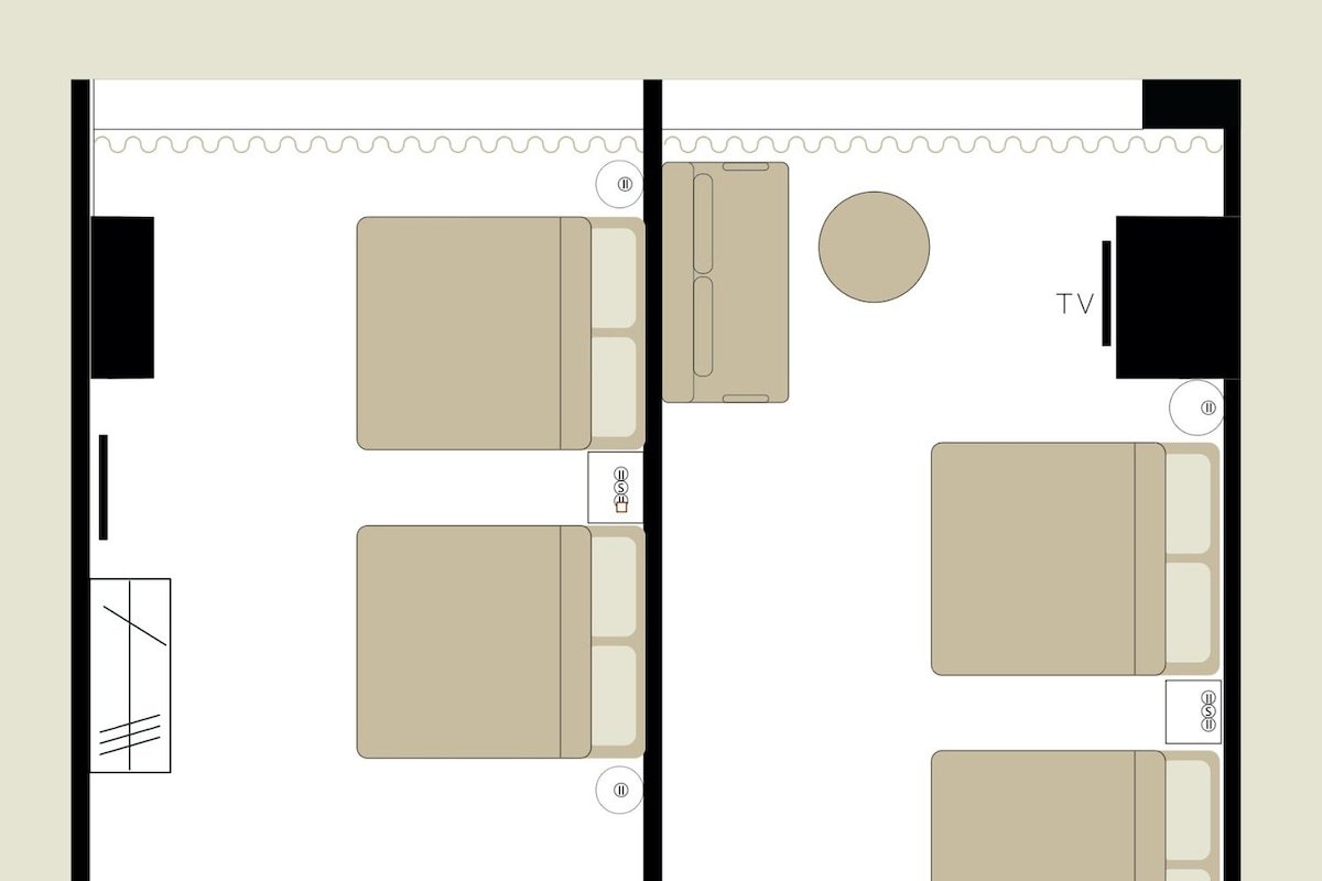 U3 High Floor 2 Bedrooms Apt. TPE 101 City View gallery image 3