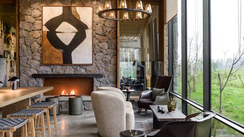 Singita Kwitonda Lodge - Lounge Area