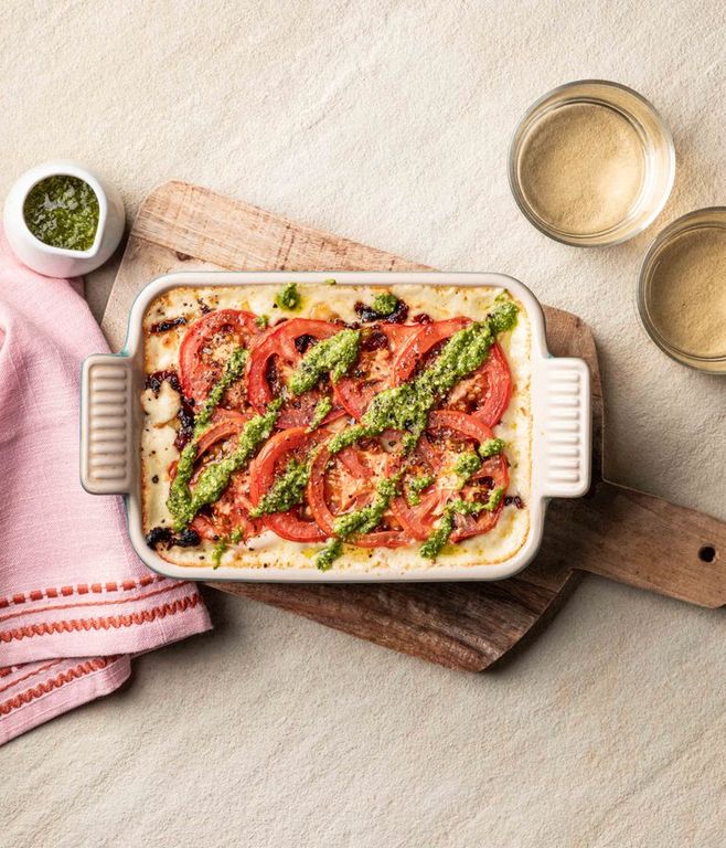 Photo of Caprese-style Mac ‘n Cheese