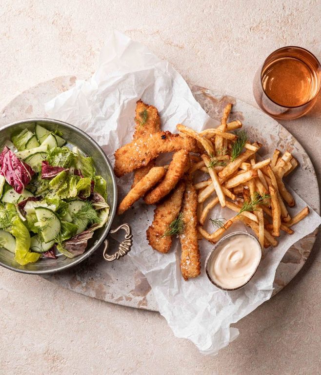 Photo of Hake Goujons & Fries
