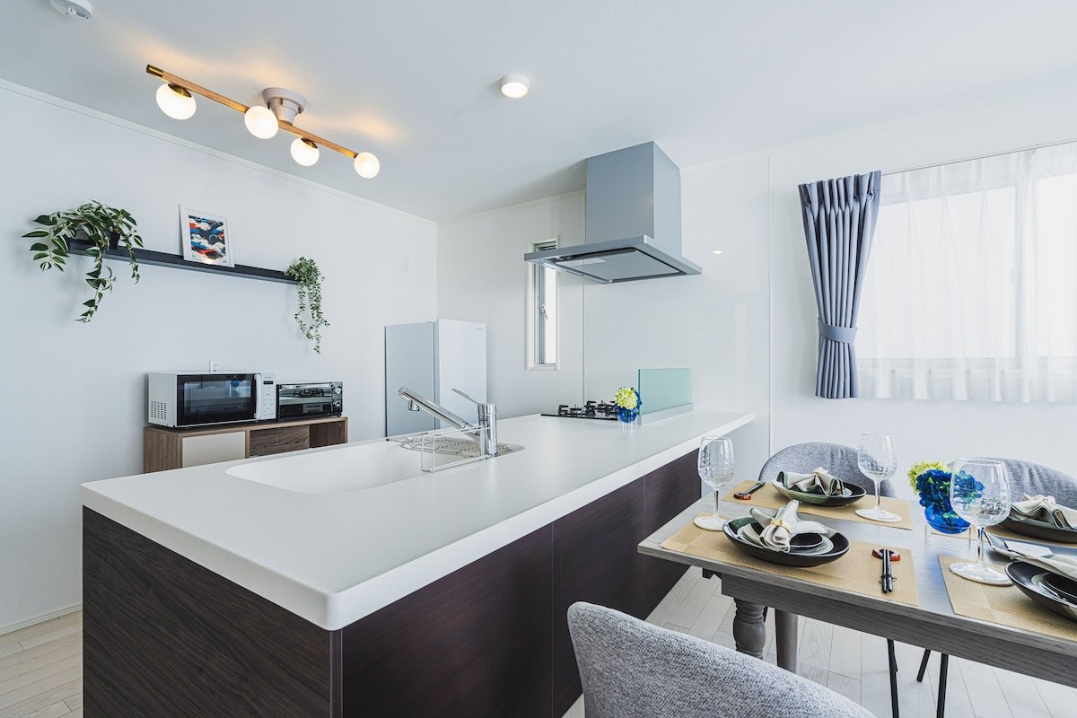 駅 1分 105㎡ 新築/スカイツリー＆浅草/4寝室/家族/無料駐車/Hotel Ajisai gallery image 3