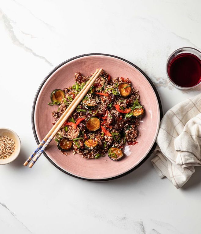 Photo of Asian Ostrich & Quinoa Stir-fry