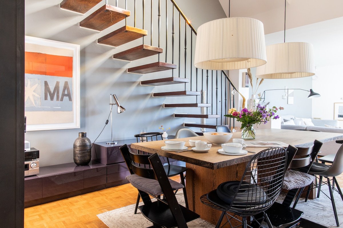 Central Penthouse Loft w/ Alps View & Terrace gallery image 3