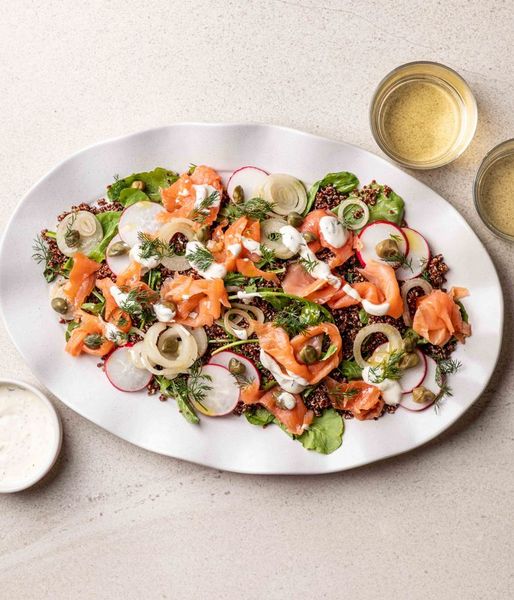 Photo of Trout Carpaccio Salad