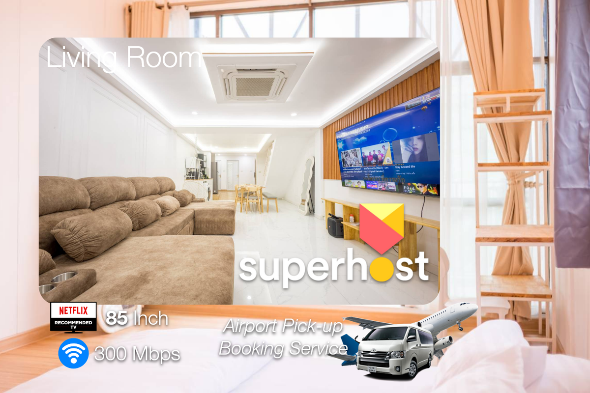 20PAX 5minARL 5Floors 6BR House