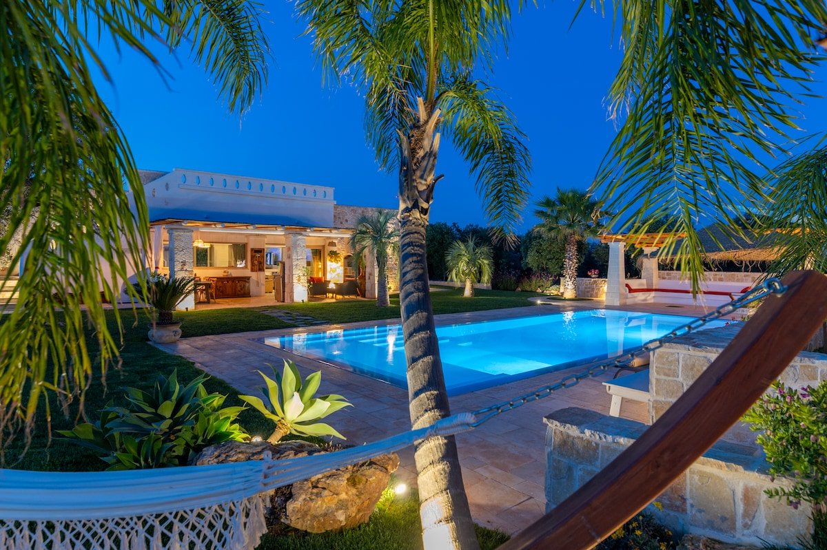 Villa a Ostuni-piscina – wifi-AC-5 km dal mare gallery image 2