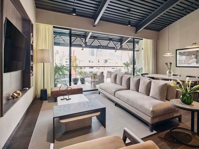 Polanco – Penthouse w/ Terrace 3BR/3BA 5 PAX