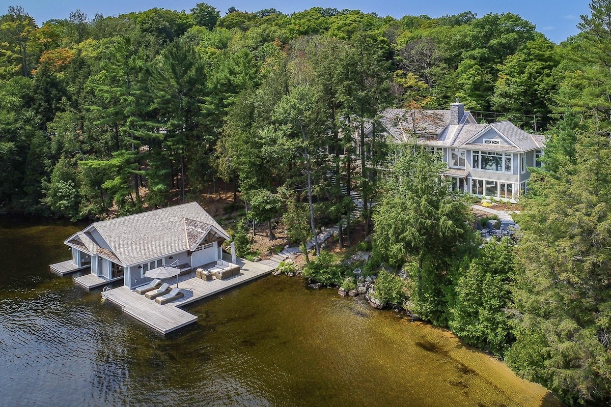 Best of Muskoka! Luxury 5-Bed Family Compound