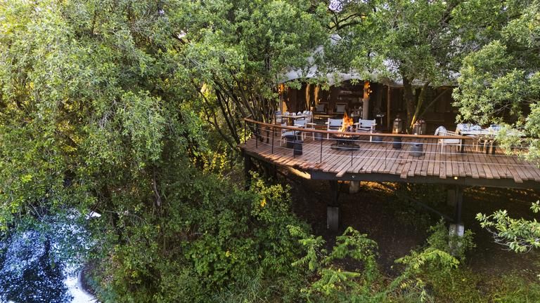 Mara Toto Tree Camp - Mara Toto Tree Camp, tucked away in a forest canopy on a slight bend in the Ntiakitiak River.