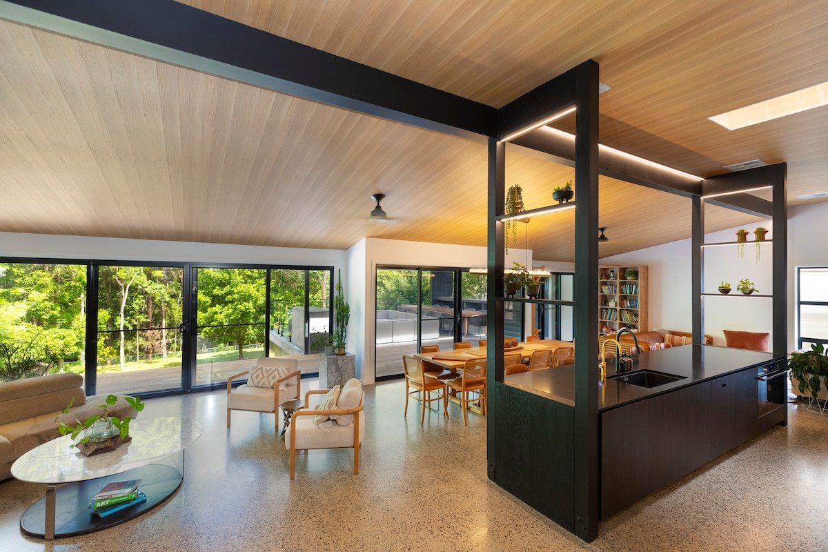 Coastal Forest Retreat with Studio, Pool & Sauna. gallery image 4