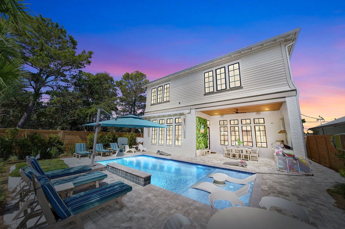 Shiloh Reef/Pool/Golf Cart/5Min Walk to The Beach!