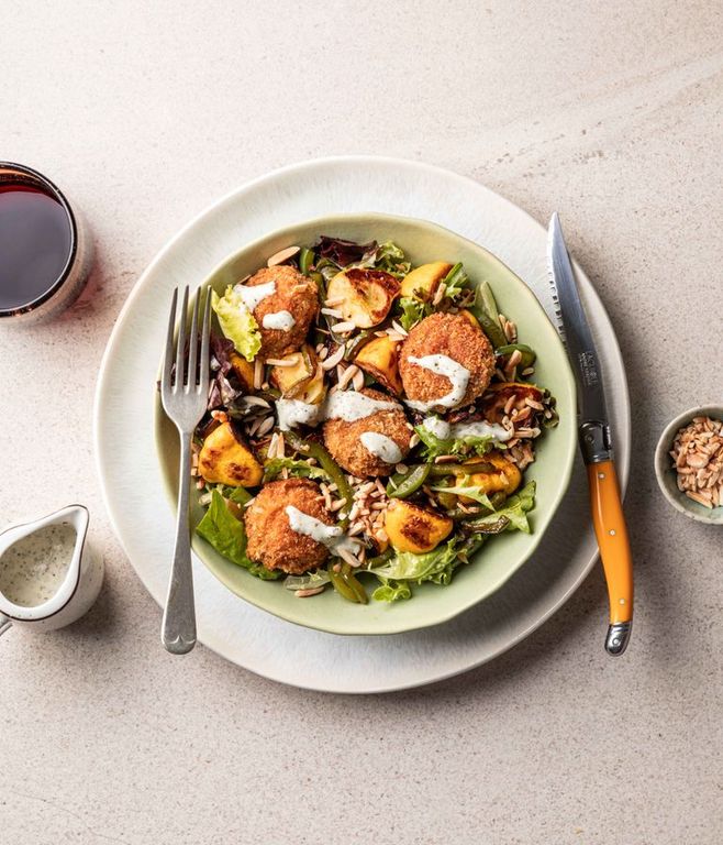 Photo of Crumbed Mushroom Salad