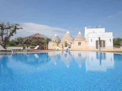 TD Trulli Bruco Large Pool for Family Fun