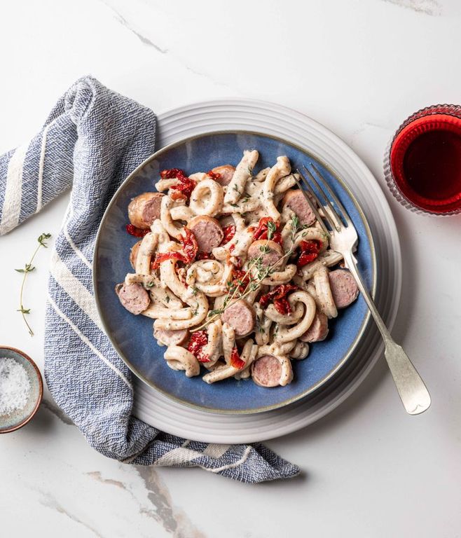 Photo of Italian-style Pork Sausage Pasta