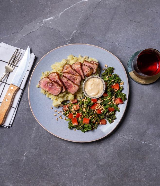 Photo of Beef Sirloin & Crispy Kale Salad