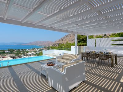 Villa Allegra with pool in Pefkos, Lindos (2020)