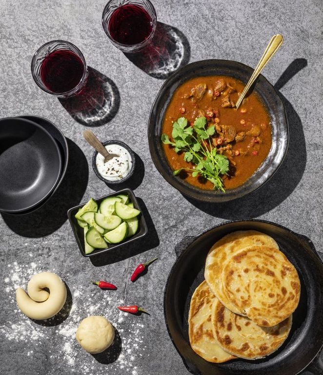 Photo of Lamb Curry & Cheat’s Paratha