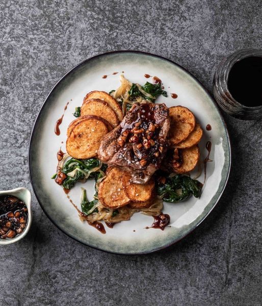Photo of Lamb & Cranberry Balsamic Reduction