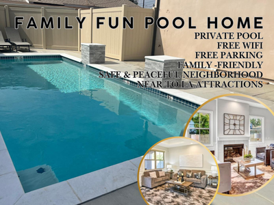 Family Fun Pool Home