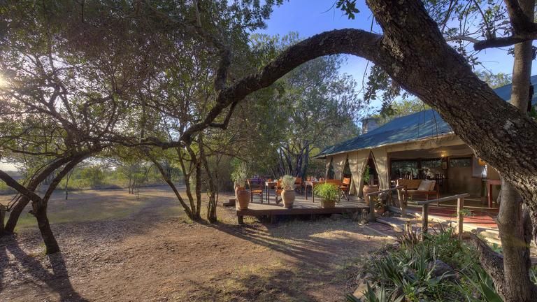 Kicheche Laikipia Camp - Lounge exterior