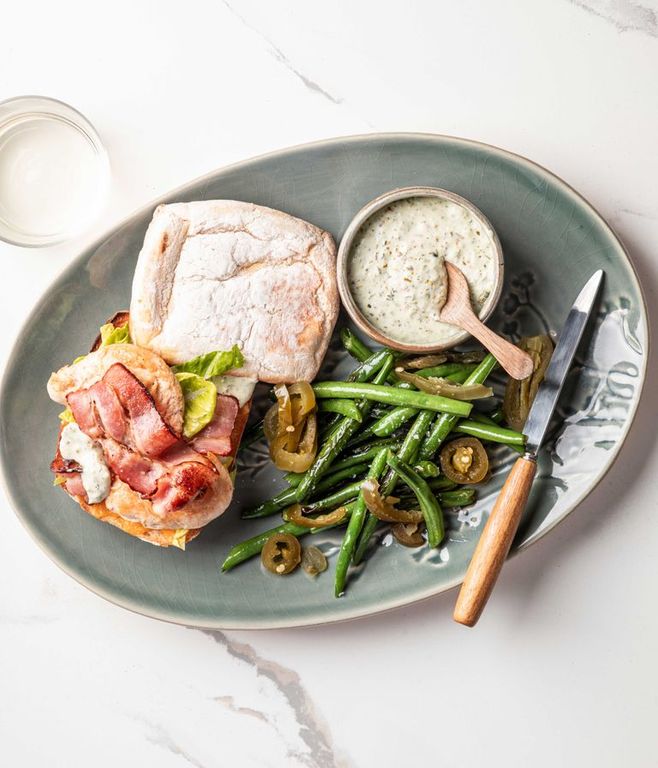Photo of Bacon & Chicken Chimichurri  Sandwich