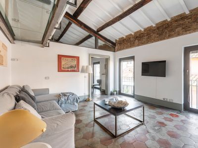 tHE Charming Attic [Pza Spagna]- 5 min to Navona