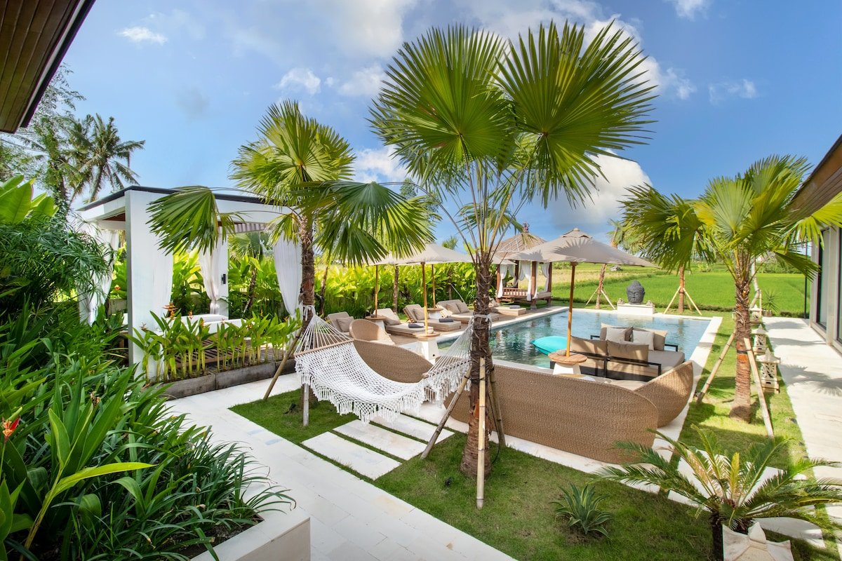 Villa Tereva : 4BR W/ Mount Agung Views in Ubud