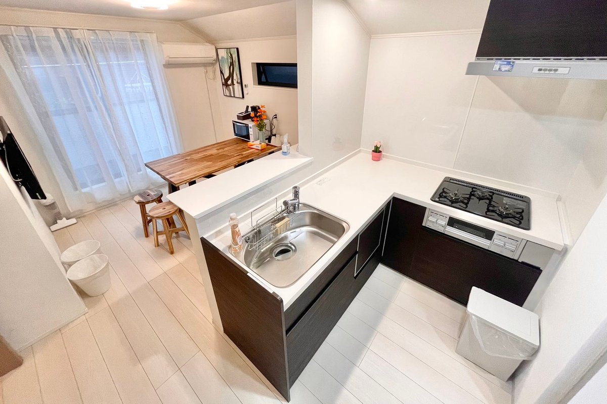 y新筑新宿大久保一户建，可容纳10人，东新宿2分钟，新大久保9分钟(山手线)