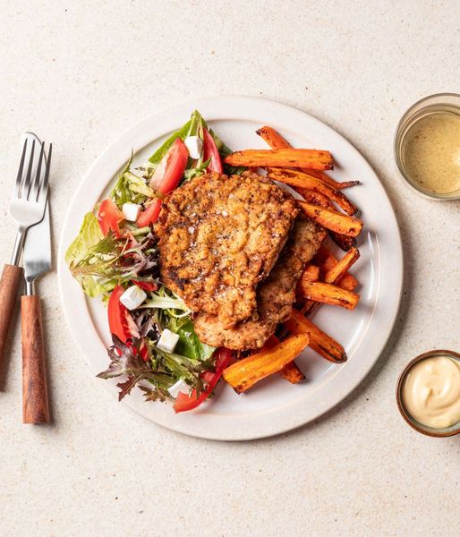 Photo of Summer Salad & Golden Pork