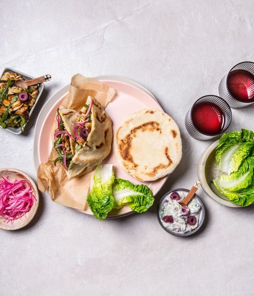 Photo of Greek Mushroom Pita Pocket