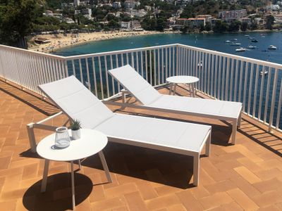 Villa primera línea de mar con piscina climatizada