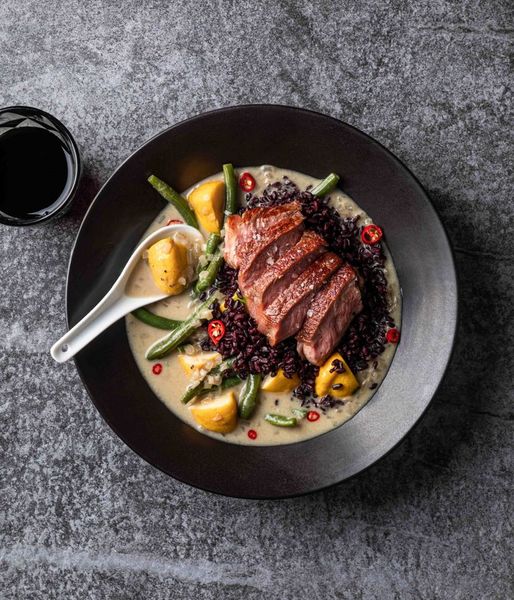 Photo of Bertha’s Sirloin & Thai Green Curry