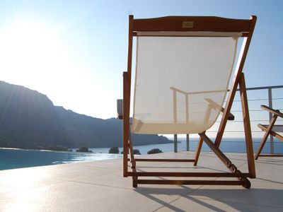 Villa Corallium in Sfinari with amazing sea view