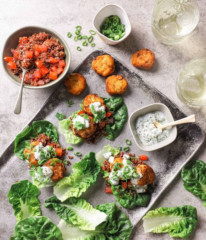 Photo of Cheeky Chicken Fritter Cups