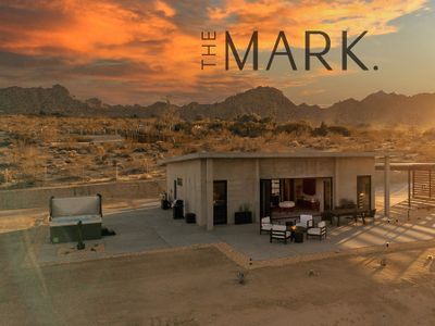 Concrete Retreat with Views & Hot Tub · The Mark