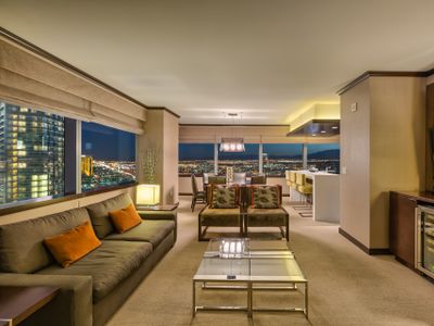 Biggest Vdara Penthouse! 2+BR Stunner Strip Views!