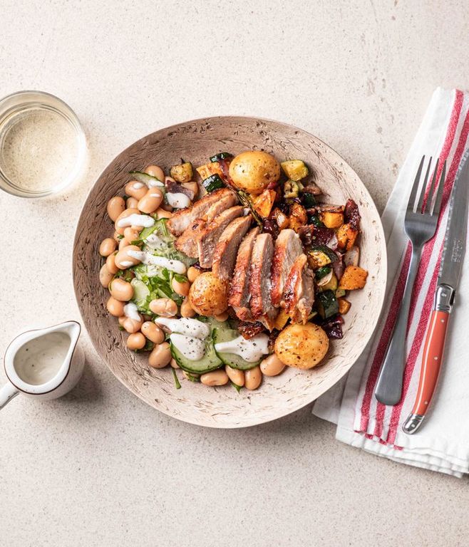 Photo of Pork Neck & Butter Bean Salsa