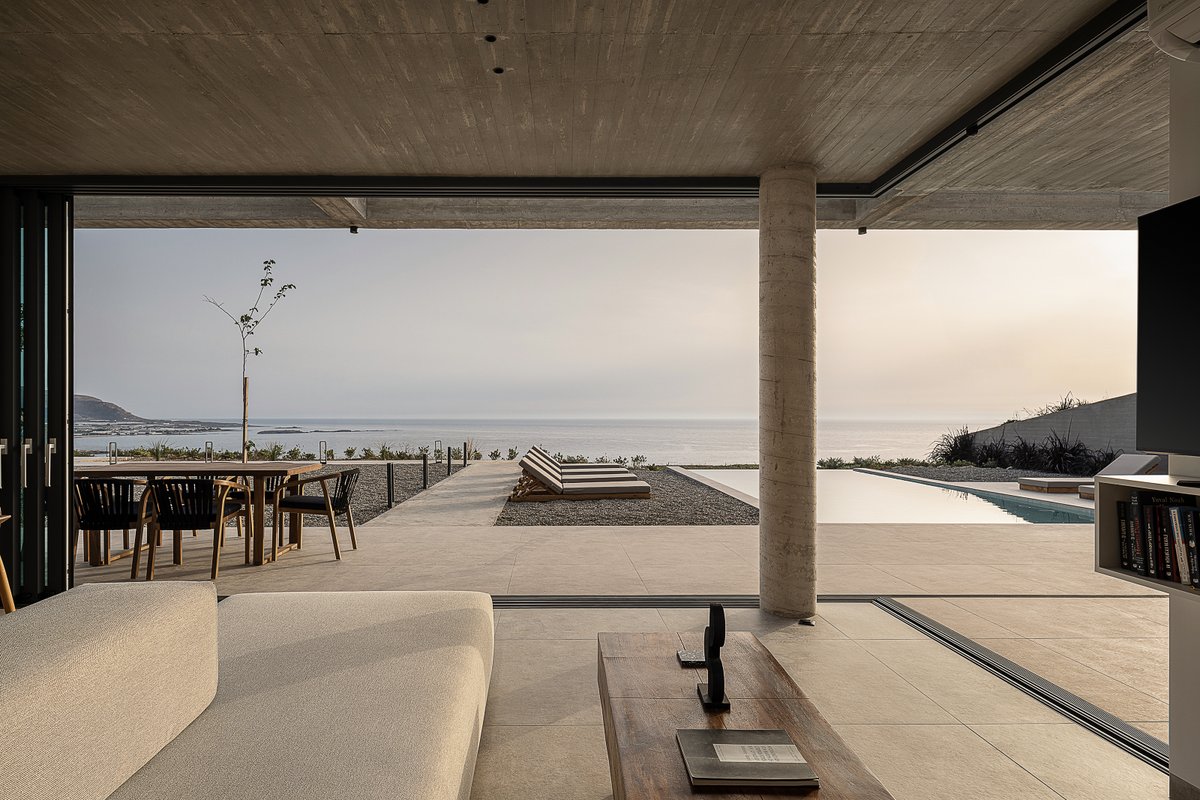 Inspiring Industrial Design Villa with Sea Views