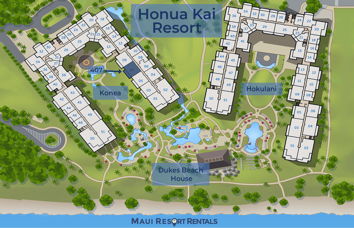 Maui Resort Rentals: Honua Kai Konea 407 gallery image 3