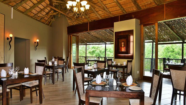 Shishangeni Dining Area