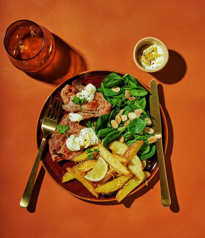 Photo of Pork Schnitzel & Lemon Potatoes