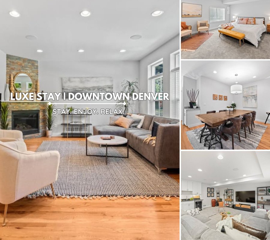 Luxury 5 bd / 4ba – sleeps 10 Near Platt Park / DU