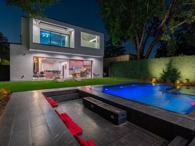 Gated, Modern LA Escape with Pool + Firepit