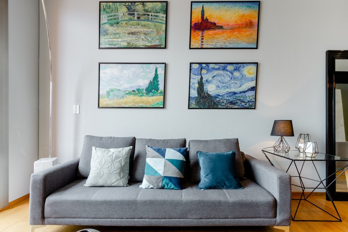 2BR| 2BA Reforma Avenue| Pool |Gym| King Bed gallery image 3