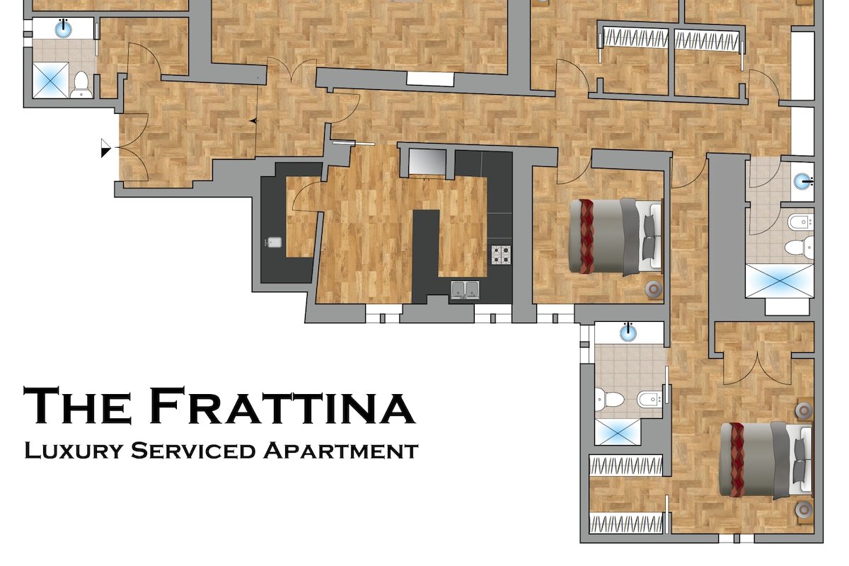 The Frattina – Elegant 5Bdr 3Bth @ Spanish Steps gallery image 5