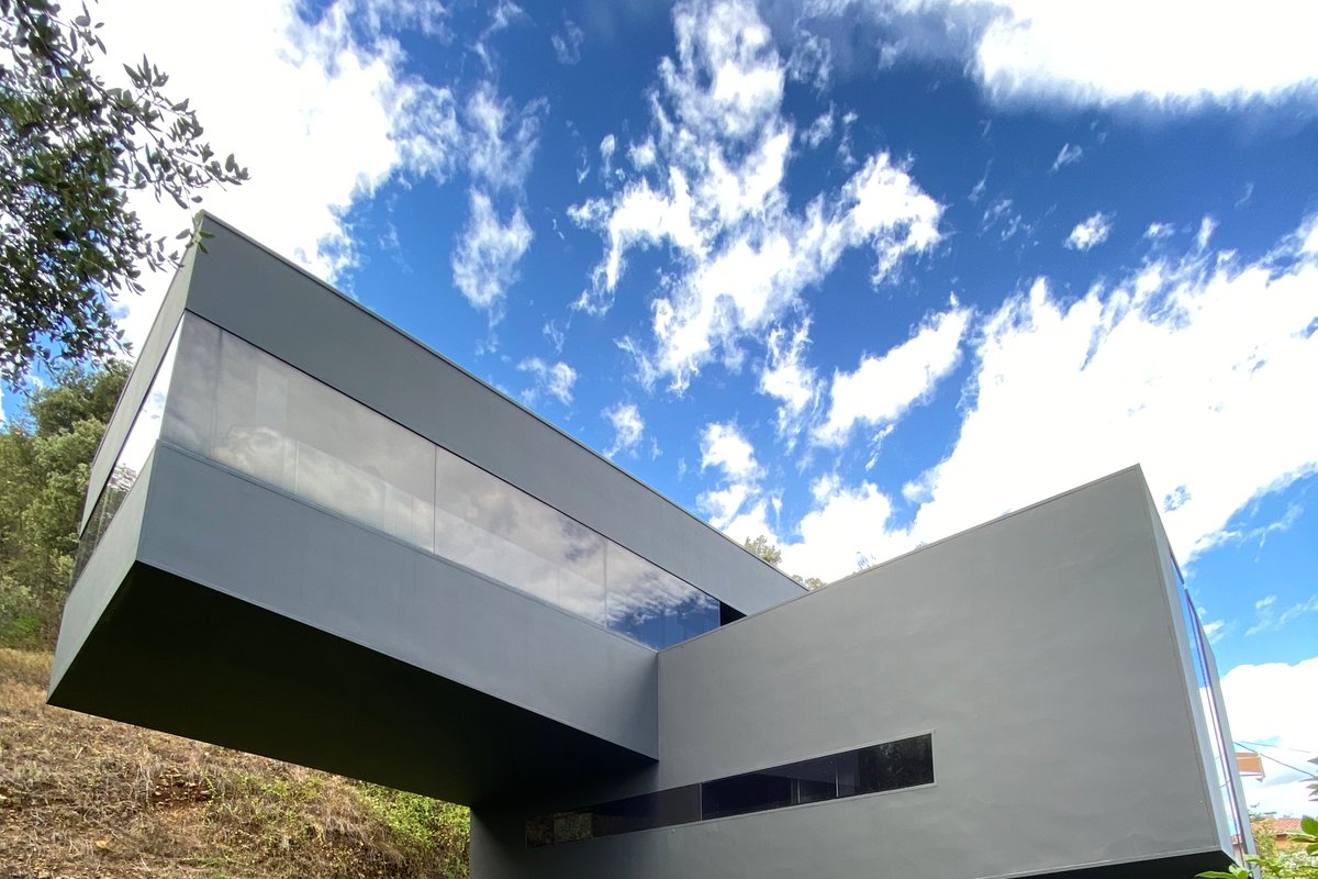 The Black Line House