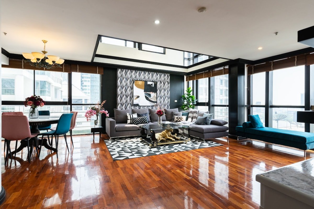 ⭐Geomatrix Penthouse 170sqm. 3Bed 3Bath (Lumpini)⭐ gallery image 3