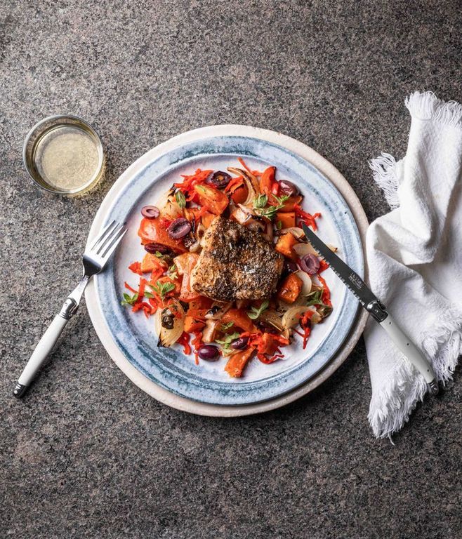 Photo of Sicilian Veggies & Hake